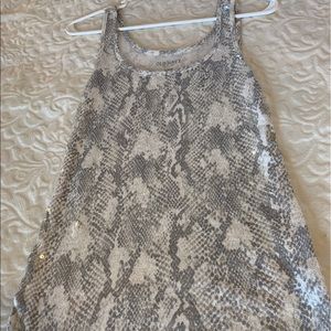 Sparkly tank top